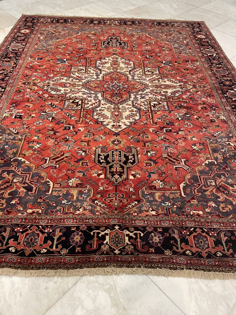 390X302 Persian Tabriz Rug سجادة فارسيه تبريز - Image 2