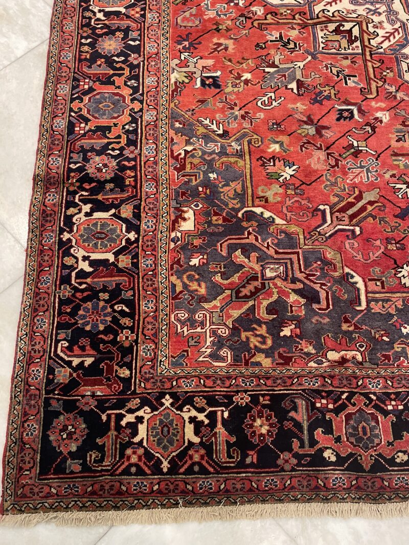 390X302 Persian Tabriz Rug سجادة فارسيه تبريز - Image 3