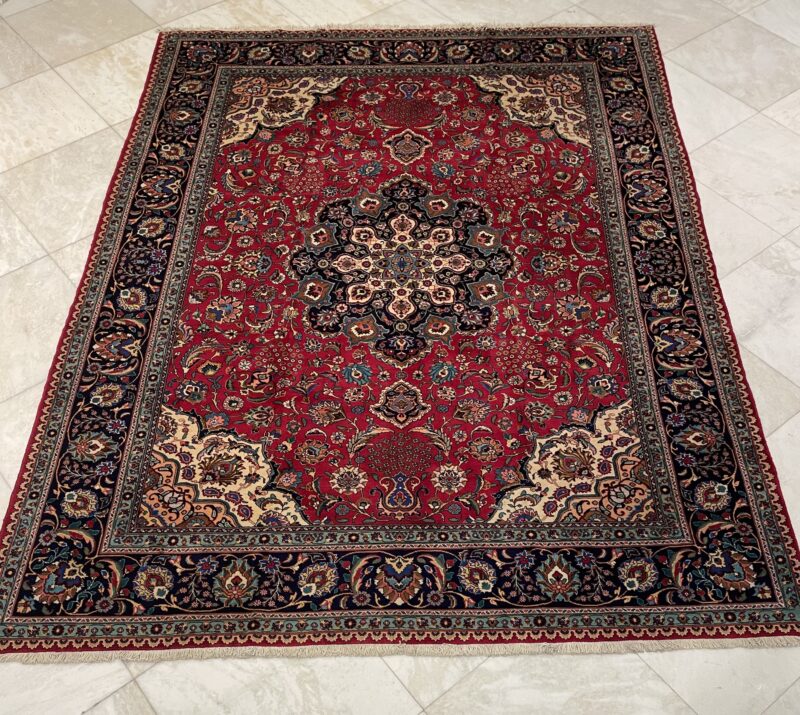 385X297 Persian Tabriz Rug سجادة فارسيه تبريز