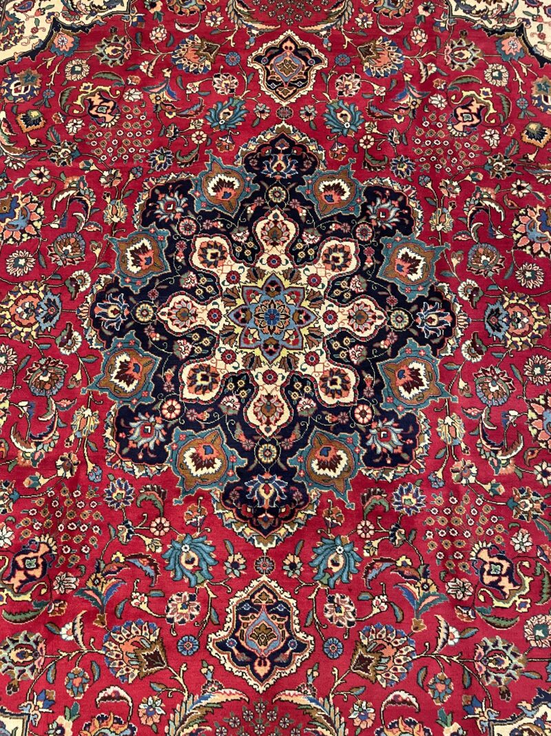 385X297 Persian Tabriz Rug سجادة فارسيه تبريز - Image 3
