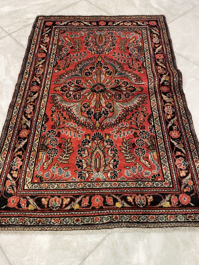 147X97 Persian darjazain  rug سجادة فارسيه درجازين - Image 2