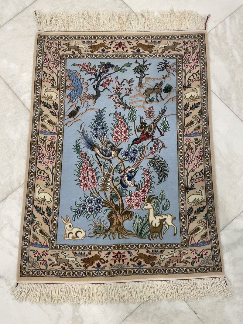 112X84 Persian Nain rug سجادة فارسيه نائين