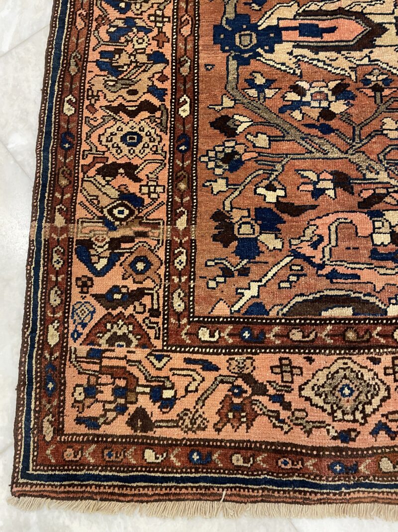 323X110 Persian antique Zanjan Rug سجادة انتيك فارسيه زنجان - Image 3