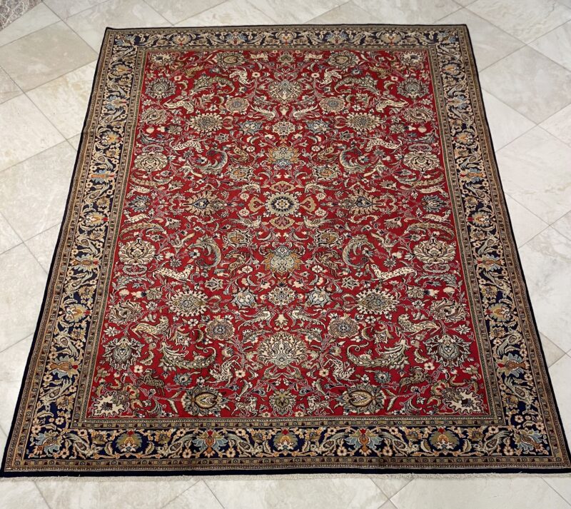 397x304 Persion rug qom shahreza Rug سجادة قم شاه رضا فارسية