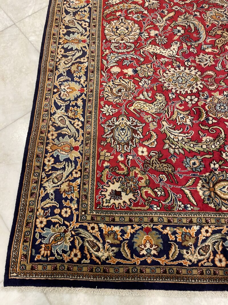 397x304 Persion rug qom shahreza Rug سجادة قم شاه رضا فارسية - Image 3