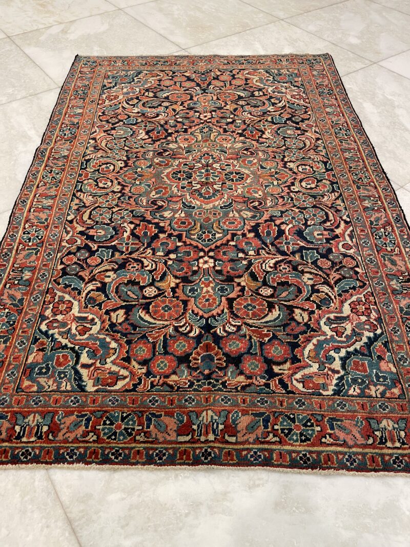 202X130 Hamedan Jozan Malayer rug سجادة أنتيك فارسيه همدان جوزان ملاير - Image 4