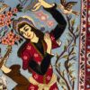 101X69 Persian Asfhan Rug سجادة فارسيه أصفهان - Image 5