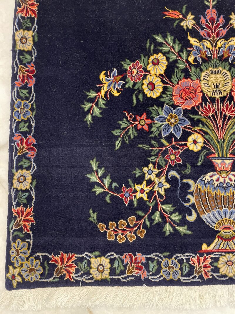 97X77 Persian Kashan Rug سجادة فارسيه كاشان - Image 3