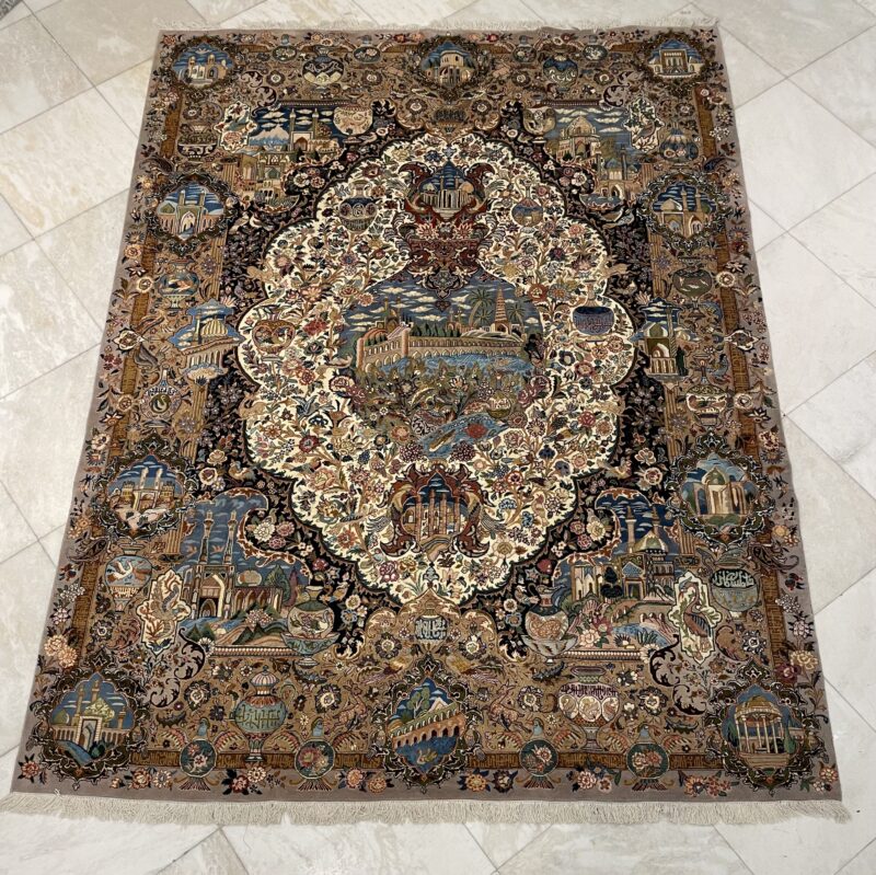390X297 Persian rug khorasan سجاده فارسيه خراسان كاشمر