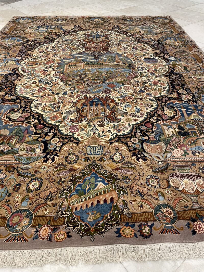 390X297 Persian rug khorasan سجاده فارسيه خراسان كاشمر - Image 5