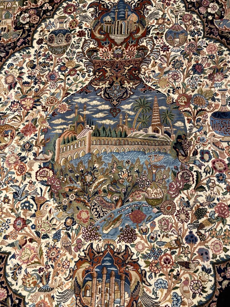 390X297 Persian rug khorasan سجاده فارسيه خراسان كاشمر - Image 3