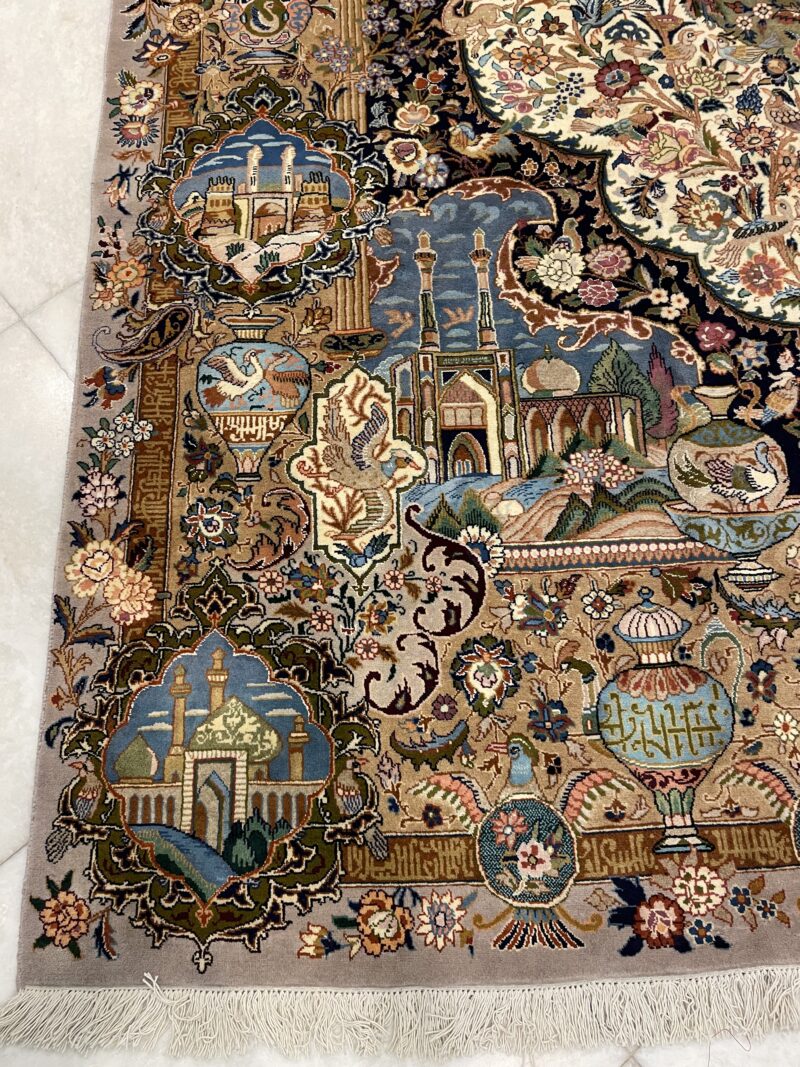 390X297 Persian rug khorasan سجاده فارسيه خراسان كاشمر - Image 2