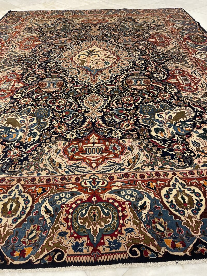 376X297 Persian rug khorasan سجاده فارسيه خراسان كاشمر - Image 2