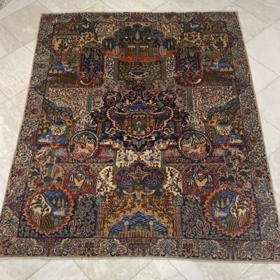 379X295 Persian rug khorasan سجاده فارسيه خراسان كاشمر
