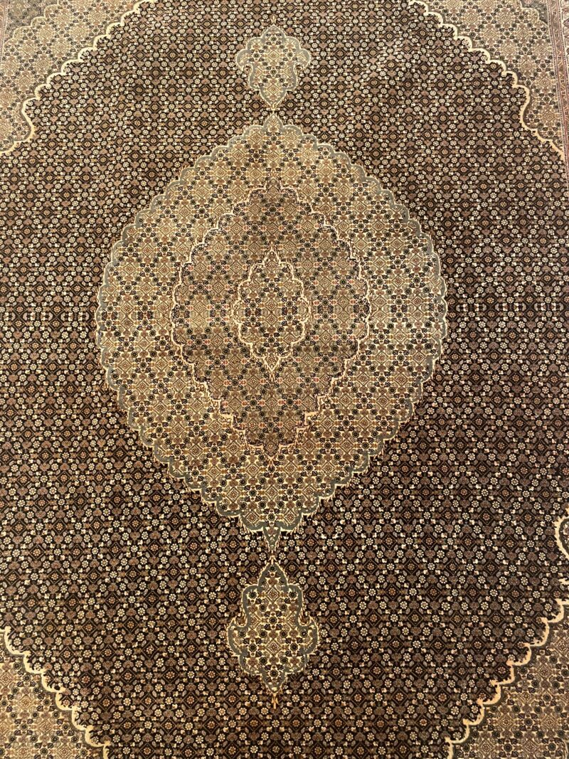 287X2 Persian Tabriz Rug سجادة فارسيه تبريز - Image 4