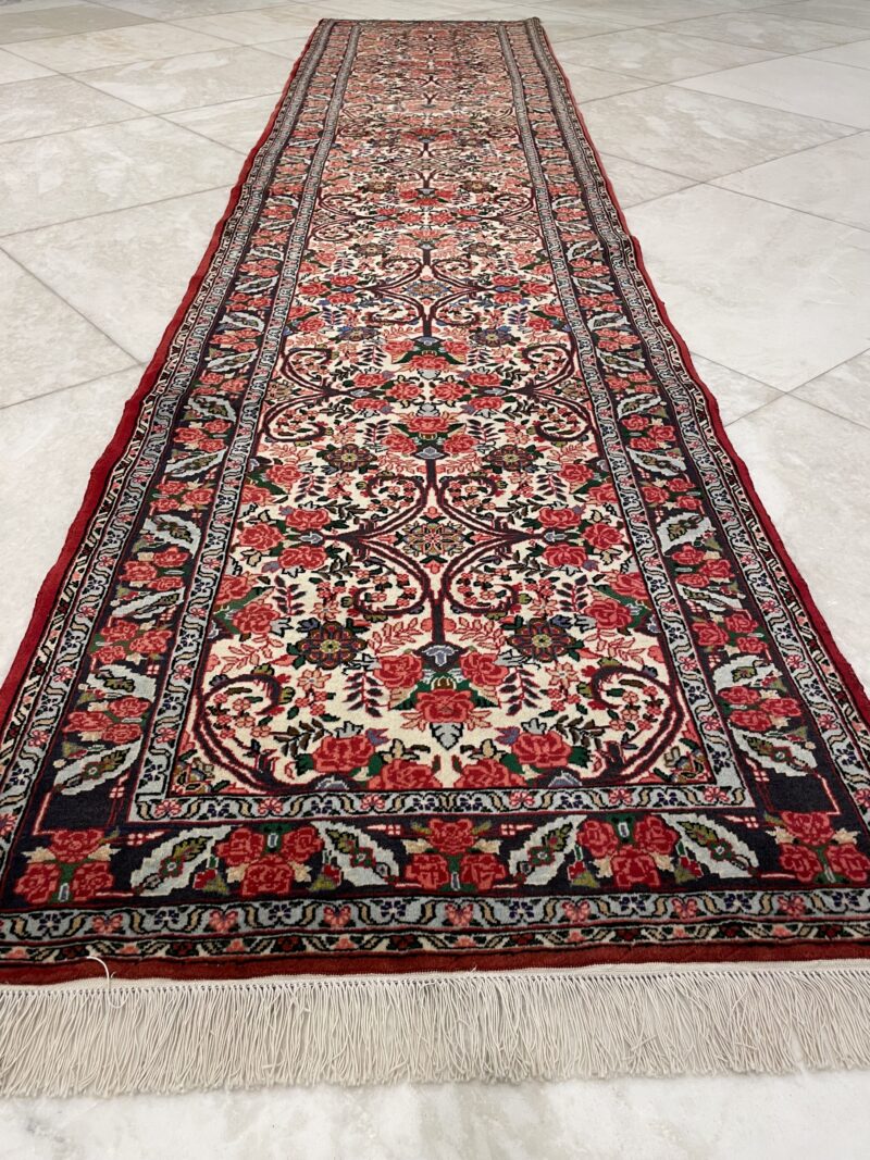 4X84 Persian Bidjar Rug سجادة ممر فارسيه بيدجار - Image 2