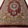 206X136 Qom Persian rug سجادة حرير فارسيه قم - Image 2