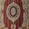 206X136 Qom Persian rug سجادة حرير فارسيه قم - Image 4