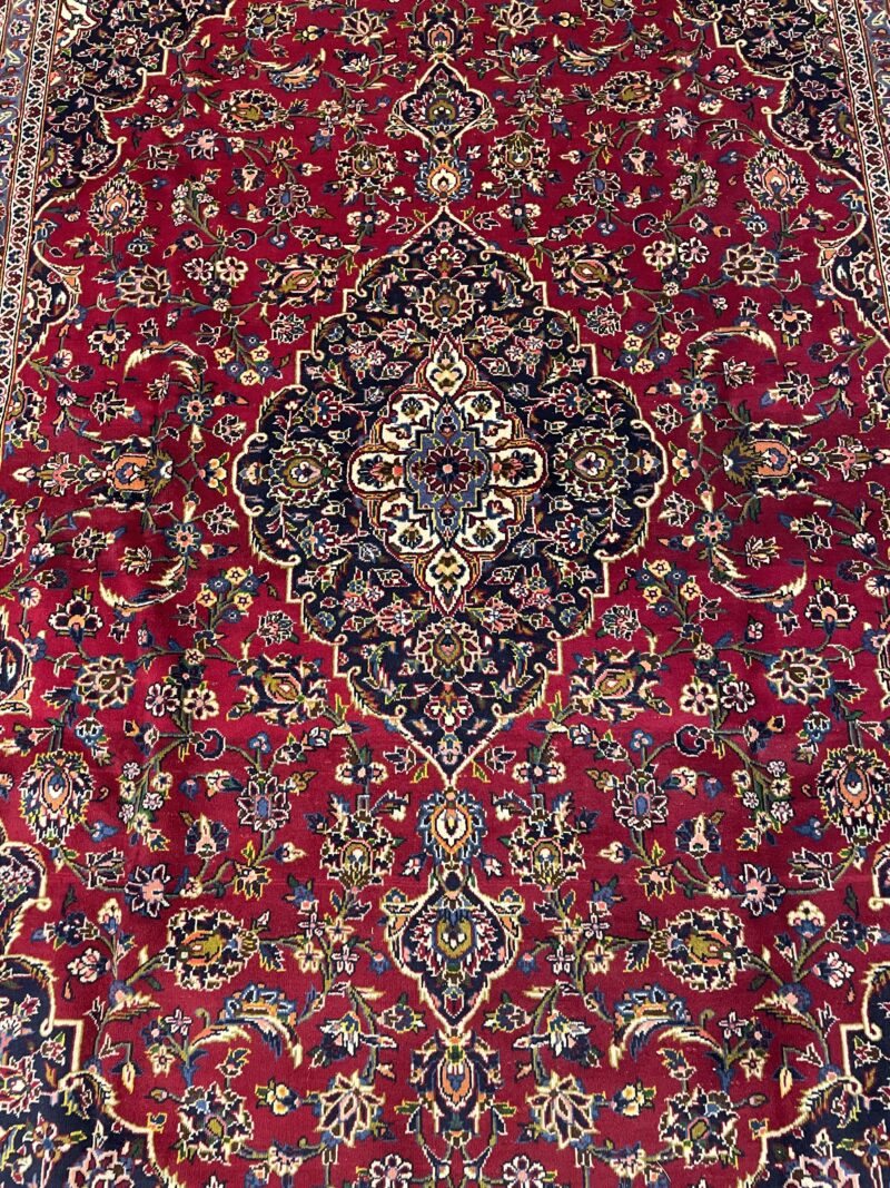 356X250 Persian Kashan Rug سجادة فارسيه كاشان - Image 3