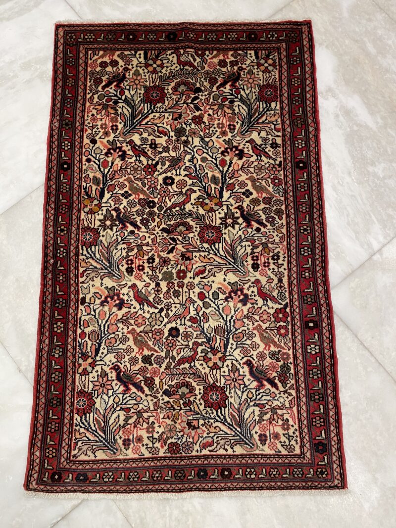 124X74 Persian roodbar rug سجادة فارسيه رود بار