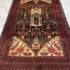 196X116 Boloshi Persian rug سجاده فارسيه بلوشيه نادره - Image 2