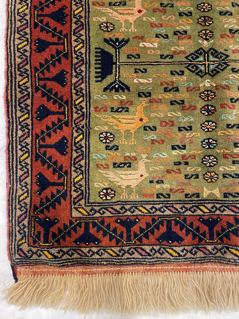 74X74 Boloshi Persian rug سجاده فارسيه بلوشيه - Image 2