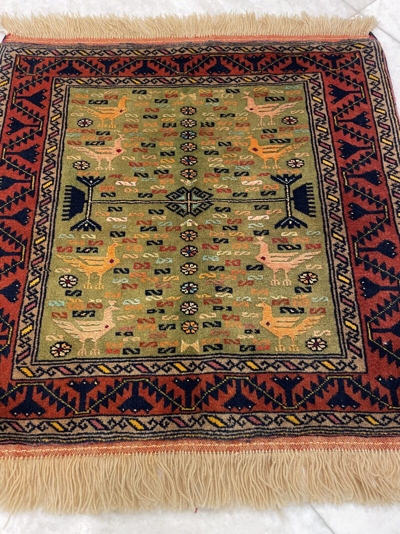 74X74 Boloshi Persian rug سجاده فارسيه بلوشيه - Image 3