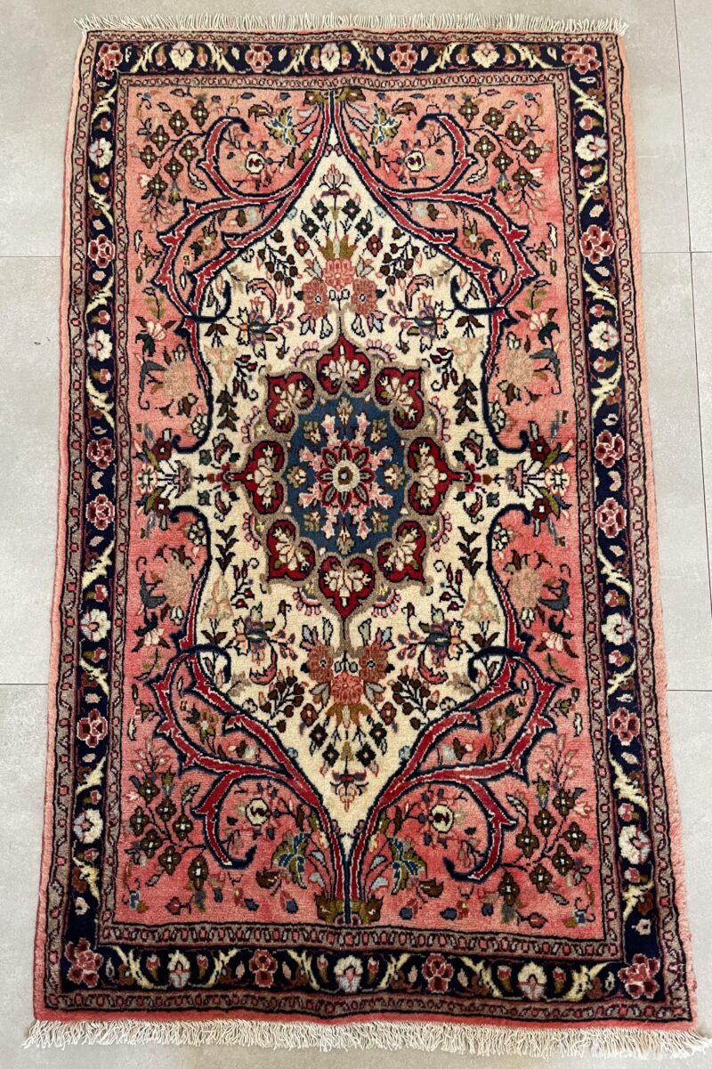 135X81 Persian Hamdan Rug سجادة فارسيه همدان