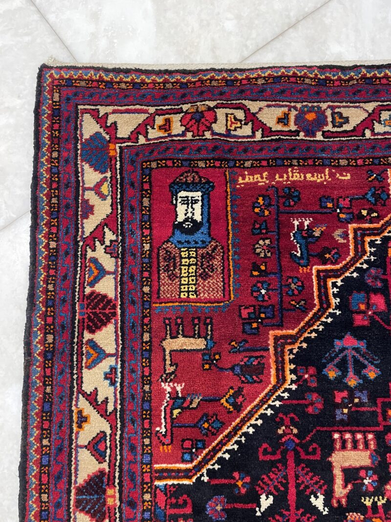 262X146 Persian rug Hamedan Tuyserkan سجادة فارسيه همدان تويسركان - Image 2