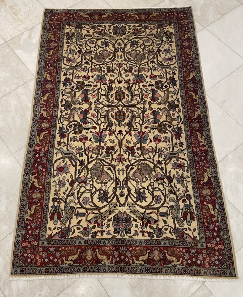 330X2 Persian Tabriz Rug سجادة فارسيه تبريز