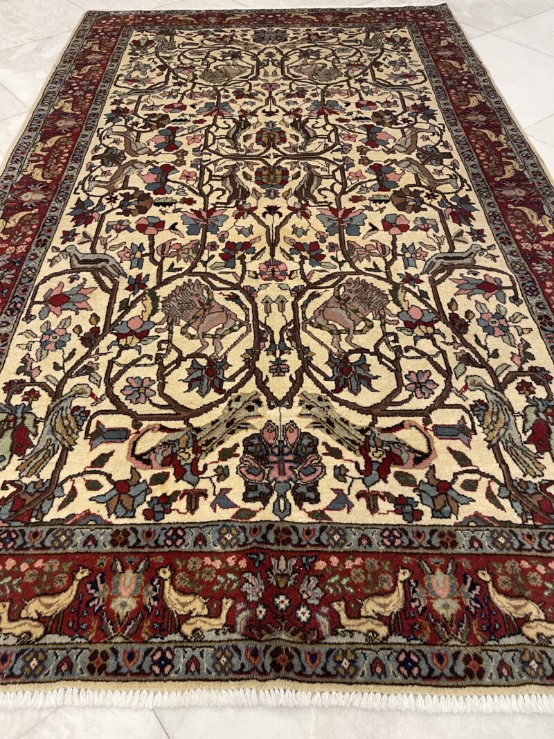 330X2 Persian Tabriz Rug سجادة فارسيه تبريز - Image 2