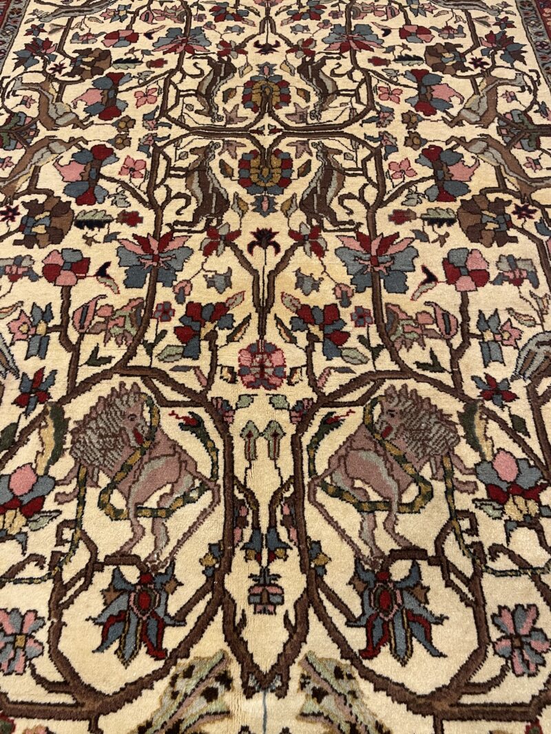 330X2 Persian Tabriz Rug سجادة فارسيه تبريز - Image 3