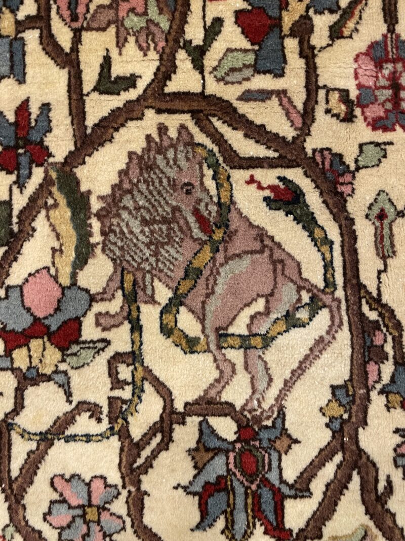 330X2 Persian Tabriz Rug سجادة فارسيه تبريز - Image 5