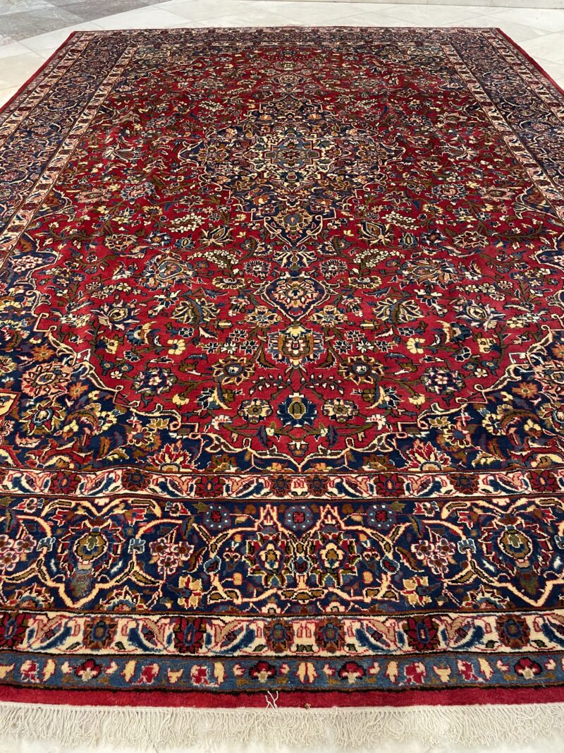 490X348 Persian Kashan Rug سجادة فارسيه كاشان - Image 2