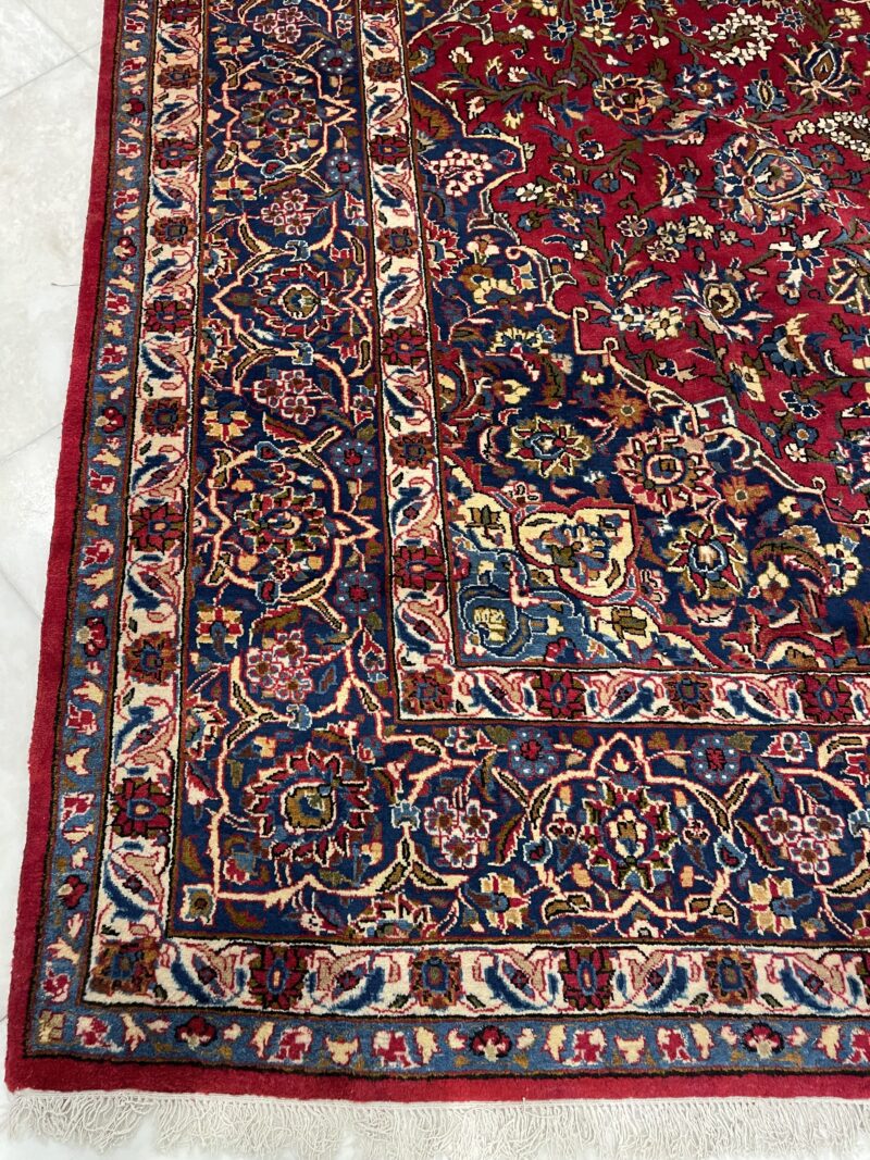 490X348 Persian Kashan Rug سجادة فارسيه كاشان - Image 3
