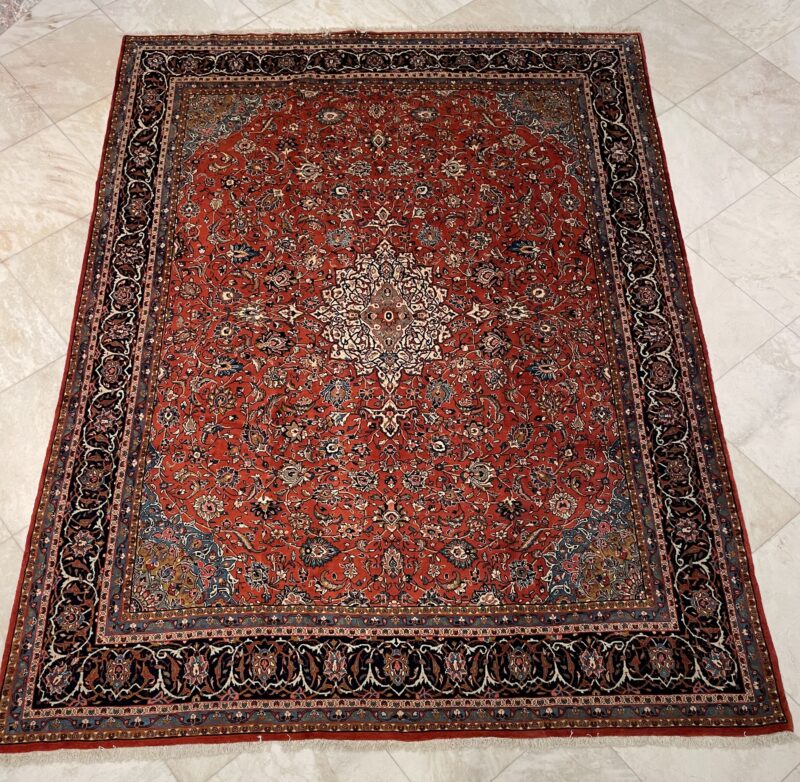411X318 Persian Hamdan Rug سجادة فارسيه همدان ساروق