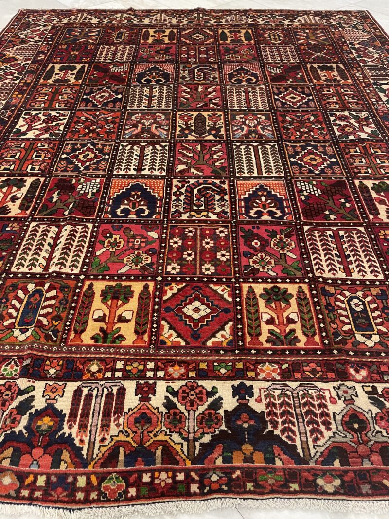 373X308 Persian Bakhtiari Rug سجاد فارسي بختياري - Image 2