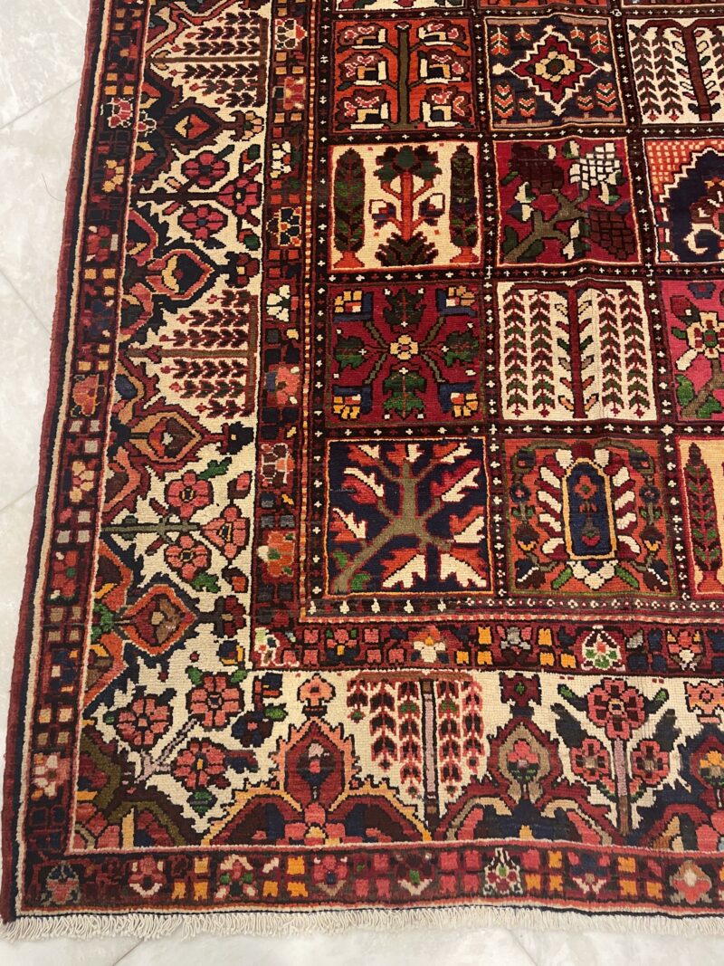 373X308 Persian Bakhtiari Rug سجاد فارسي بختياري - Image 3