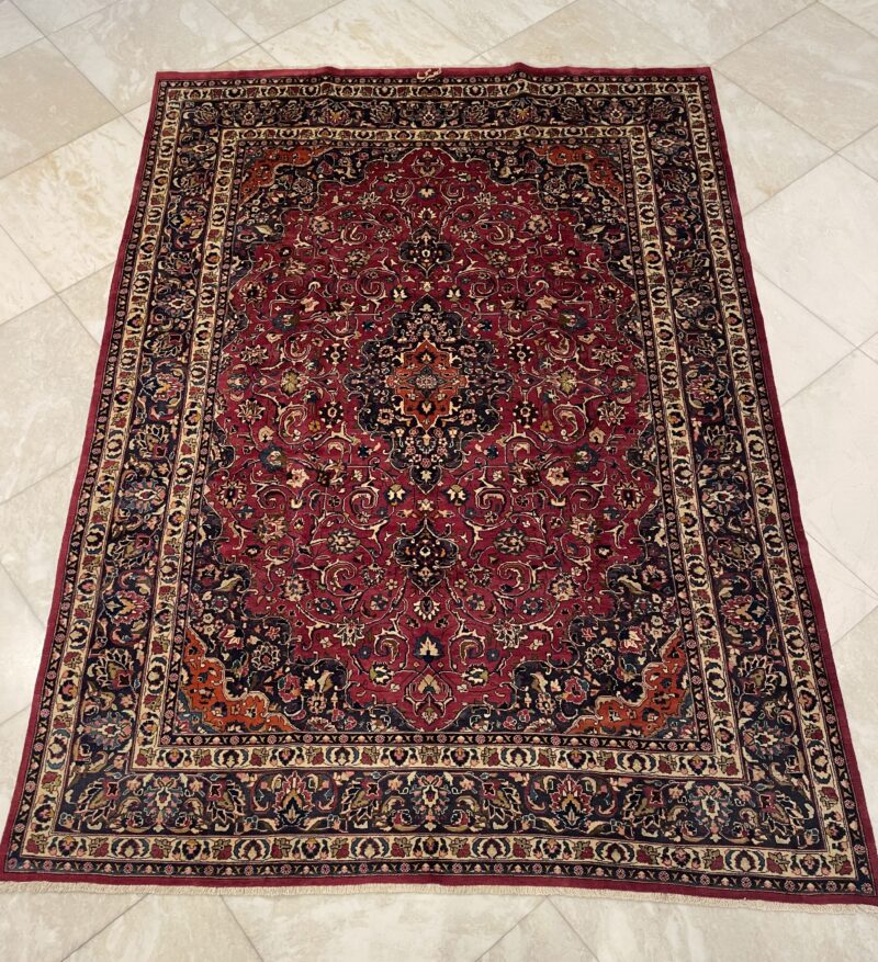 340X245 Persian Mashhad Rug سجادة فارسيه مشهد