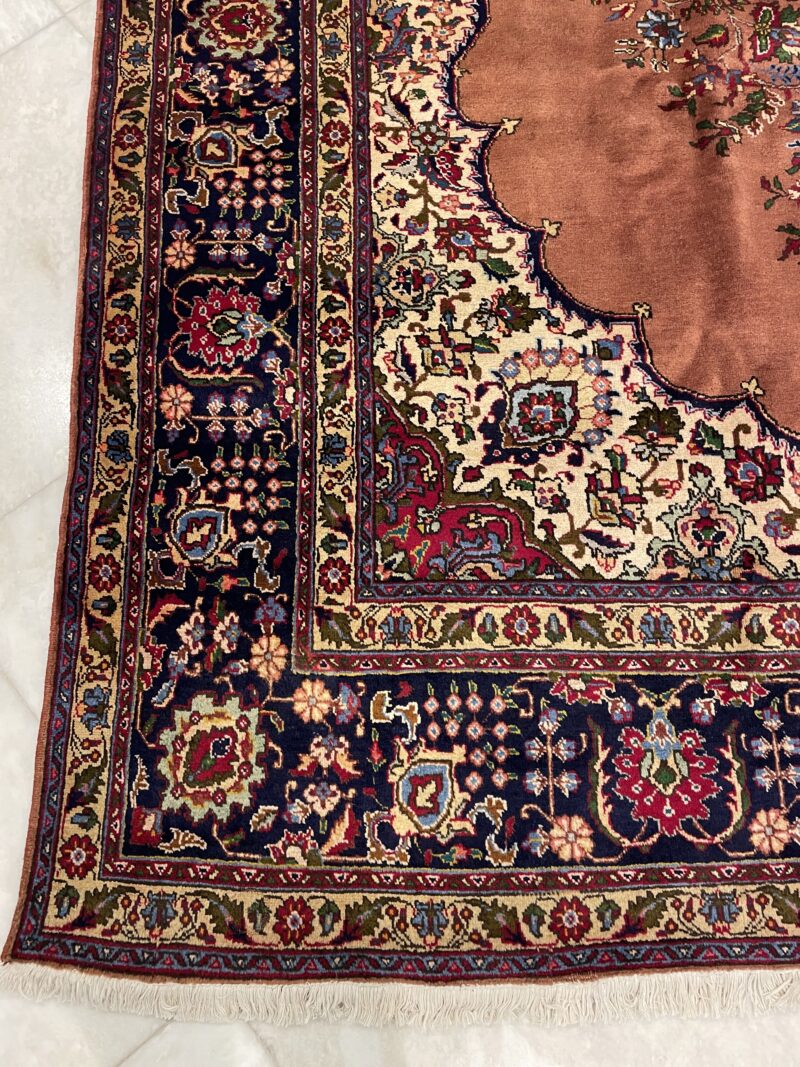 384X3 Persian Tabriz Rug سجادة فارسيه تبريز - Image 4