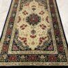 123X76 Qom Persian rug سجادة حرير فارسيه قم - Image 2