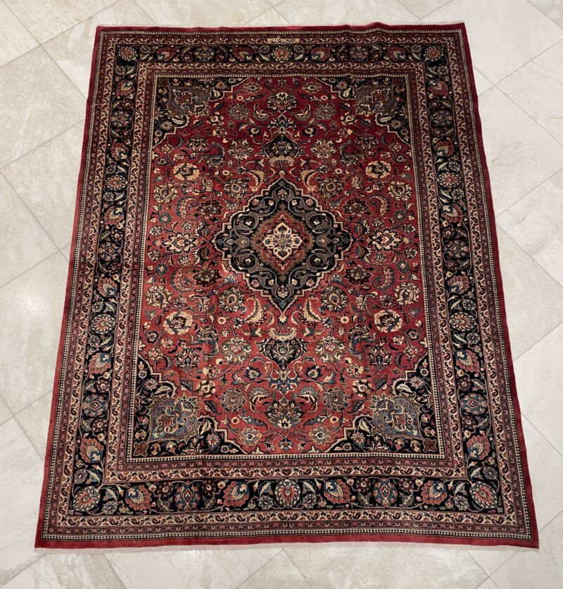 332X245 Persian Mashhad Rug سجادة فارسيه مشهد