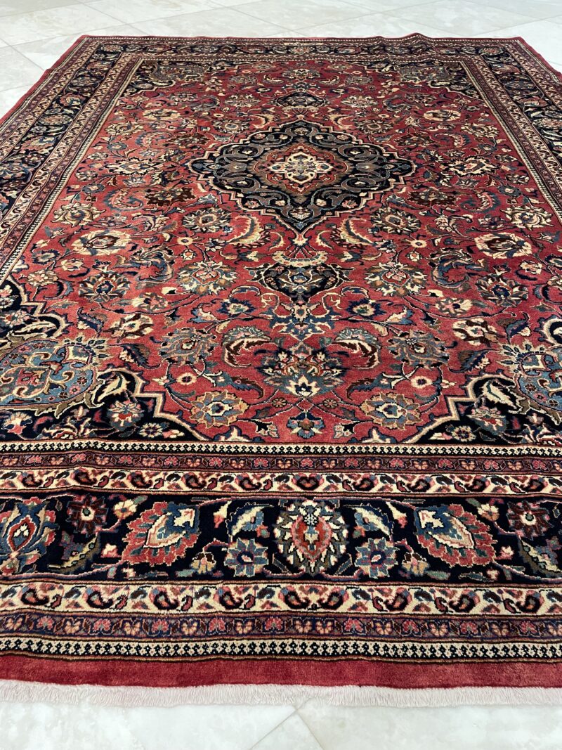 332X245 Persian Mashhad Rug سجادة فارسيه مشهد - Image 2