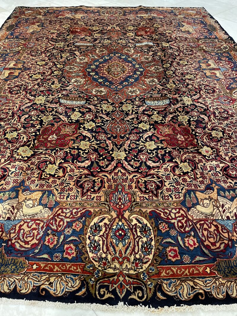 390X290 Persian rug khorasan سجاده فارسيه خراسان كاشمر - Image 2