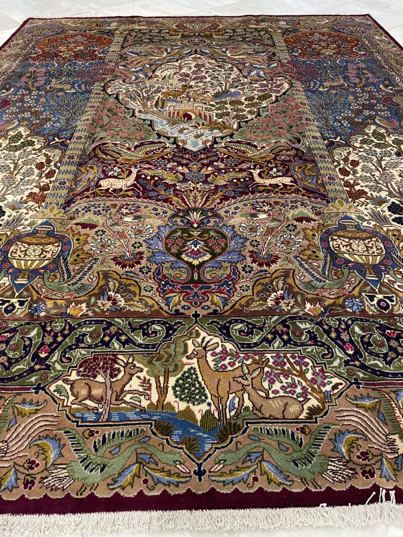 383X303 Persian rug khorasan سجاده فارسيه خراسان كاشمر - Image 2