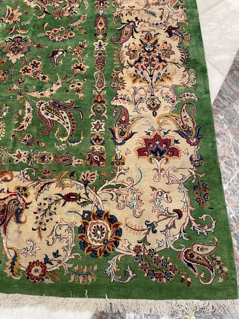 750X518 Persian Kashan Rug سجادة فارسيه كاشان - Image 4