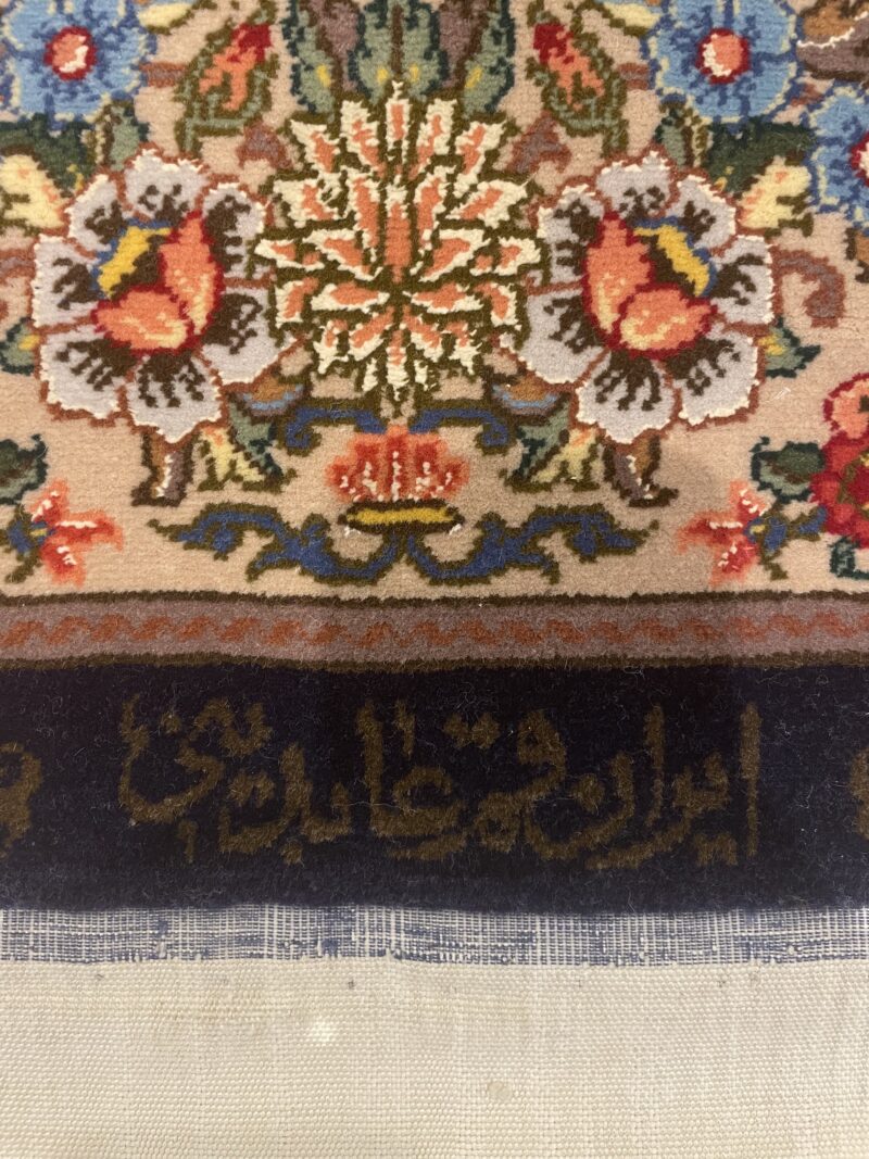 130X80 Persion qom Rug سجادة قم فارسية - Image 2