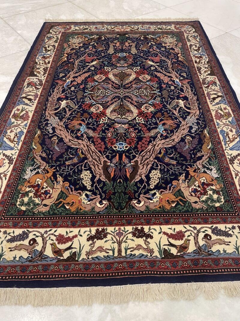 210X137 Persian Hamdan Rug سجادة فارسيه همدان ساروق - Image 2