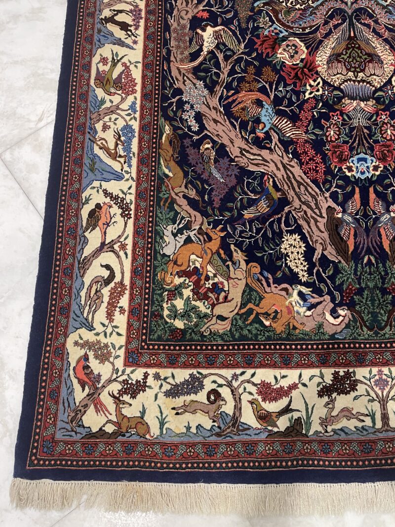 210X137 Persian Hamdan Rug سجادة فارسيه همدان ساروق - Image 3