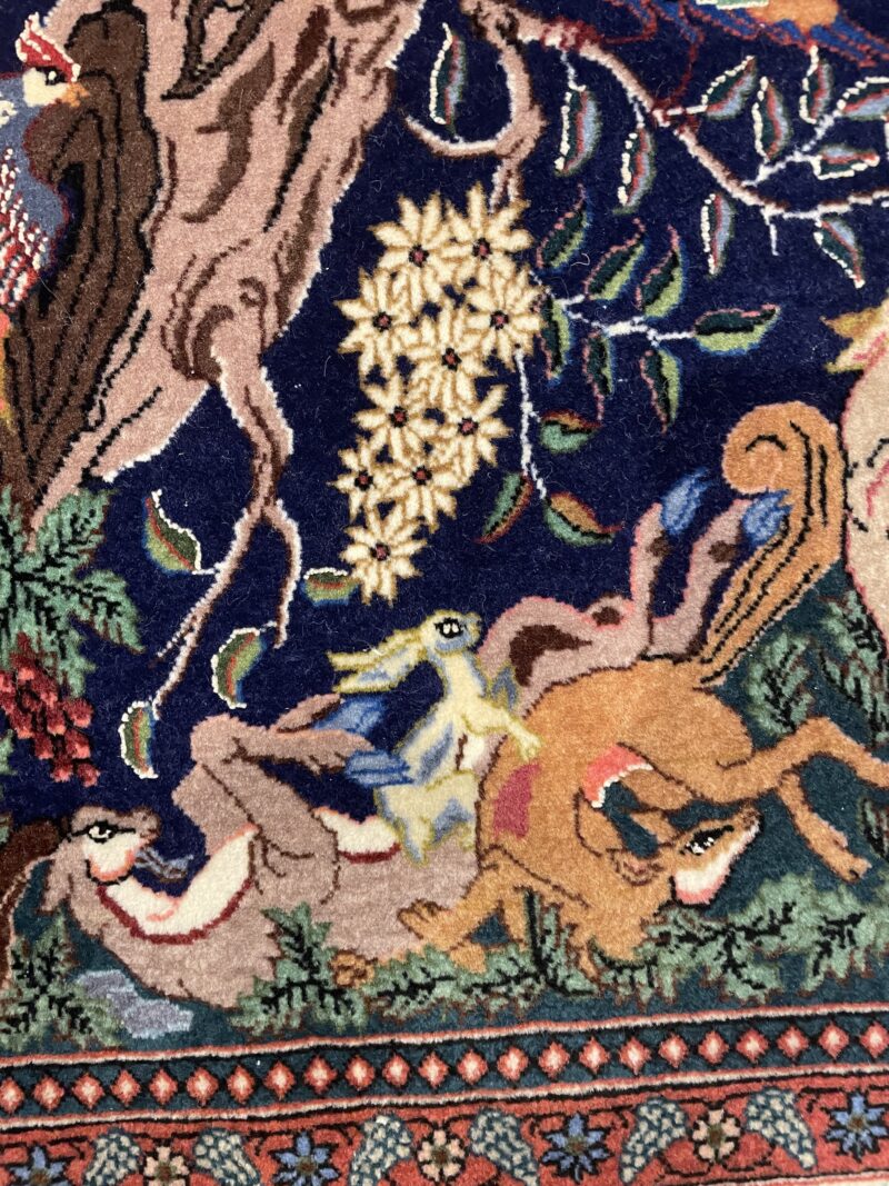 210X137 Persian Hamdan Rug سجادة فارسيه همدان ساروق - Image 9